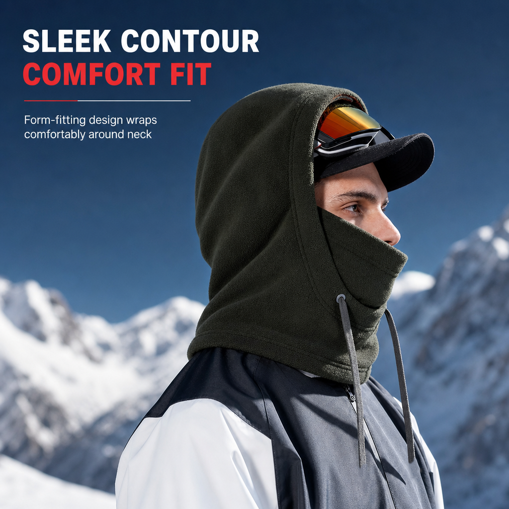 ❄️ 50% OFF NOW! 🧣 3-in-1 Winter Balaclava – Windproof, Warm & Adjustable – Perfect for Skiing, Cycling and All Cold Outdoor Activities ✨